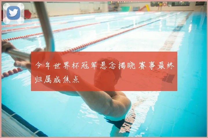 今年世界杯冠军悬念揭晓 赛事最终归属成焦点